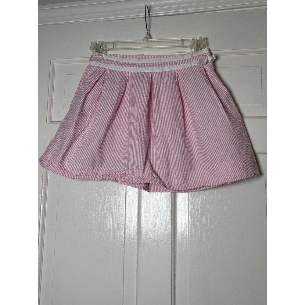 Polo Ralph Lauren Girls Pink & White Skirt Size 6X 100% Cotton - Picture 1 of 7